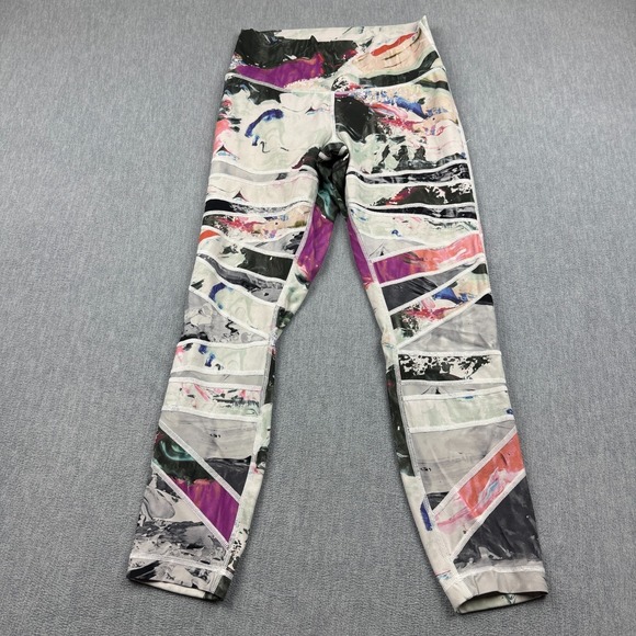 lululemon athletica Pants - Lululemon Leggings Womens‎ 8 White Pigment Wave High Times Pant Full-On Luon 26"